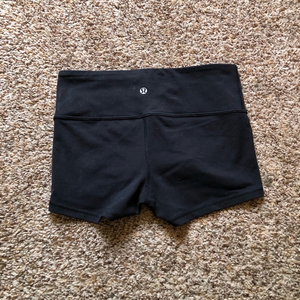 Black Lululemon Boogie Shorts
